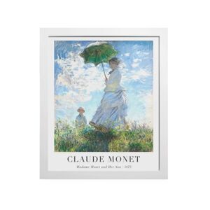 Madame Monet and Her Son Monet Art Print